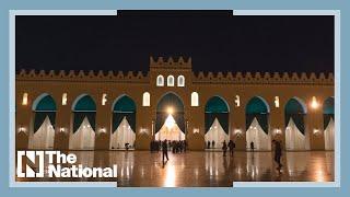 A tour inside the newly renovated 1000-year-old Shiite mosque in  Islamic Cairo