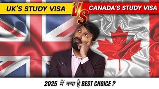 Canada Study Visa vs UK Study Visa: What’s the Best Choice in 2025? Johny Hans #canadavisa #uk