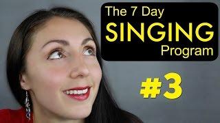 BREATH SUPPORT Day 3: Weekly SINGING EXERCISE Program