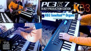 KB3 ToneReal Organ on Kurzweil PC3K7 @KurzweilMusicSystems-