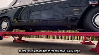 Sealey MR1 Car Lift Ramp 3 Tonne - Compact and Convenient Solution for Vehicle Maintenance