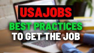 How To Use USAJOBS Effectively