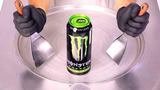 Monster Energy + Ice Cream Rolls Magic (ASMR)