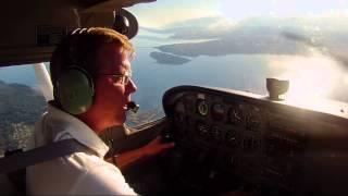 Private Pilot Flying Lesson, Part 2, takeoff, turns, and climbs,          www.askcaptainscott.com