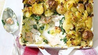 Mary Berry's Fish Pie with Crushed Potato Topping