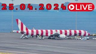 LIVE FULL DAY ACTION From Madeira Island Airport 25.04.2024