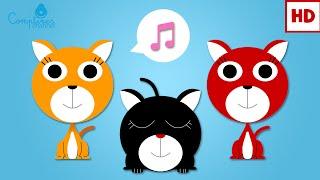 Trois petits chats |  Comptines et chansons classiques & Comptines maternelles pour bébé