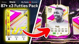 87+ x3 FUTTIES PACKS & PICKS!  FC 24 Ultimate Team