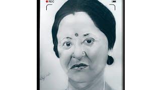 Sketch of My Respected Teacher Archana ma'am | KVS | Made by Aditya Singh | @adityapencilwork