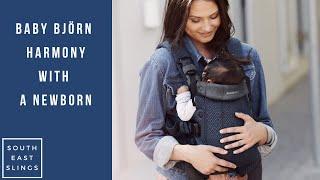 Baby Bjorn Harmony carrier to carry a Newborn / with a New Baby