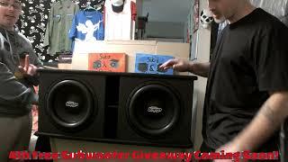 Audio Legion ARM2X12D4 #sub Unboxing SMD-AMM1 #dyno Test