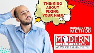 Hair patch Service | Hair patch for men | Hair Transformation | Hair Fixing in Dubai