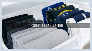 How to Organize your T-Shirt drawer | Judi the Organizer