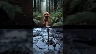 Dogs and Liquids FUSION Takes OVER the WILD Kingdom!#animal #fusion #hybrids #shorts #youtubeshorts