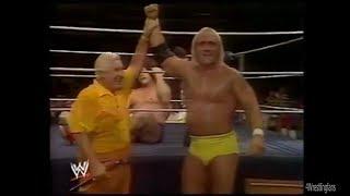 WWF Greatest Wrestling  Matches Hulk Hogan vs Andre The Giant 1980