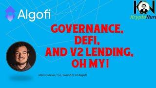 The DeFi Hub of Algorand is ready to launch V2 Lending &roll out meaningful governance. PLUS MORE!