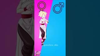 Gender Swap Dragon Ball Super Character #shorts #dbs #goku #dragonball
