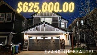 Inside this $625,000 beautiful 2-Storey in Evanston, NW Calgary!