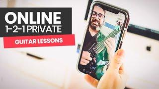 Skype Guitar Lessons [Online 1-2-1 Private Guitar Lessons] - All You Need Is A Webcam!