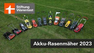 Test Akku-Rasenmäher 2023: Das zählt beim Rasenmäher-Kauf (Stiftung Warentest)