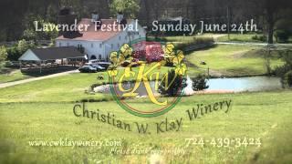 The Christian W. Klay Winery Lavender Festival