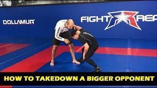 How To Takedown A Bigger Opponent by Henry Cejudo