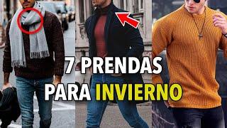 7 Prendas BÁSICAS para INVIERNO – ¡Todo HOMBRE debe tenerlas!