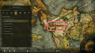 How to find the Gateside Chamber Site of Grace in Stormveil Castle - Elden Ring