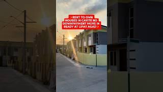 Rent To Own Houses in Cavite No downpayment and Move In Ready at Lipat agad!#chiarapepito #renttoown