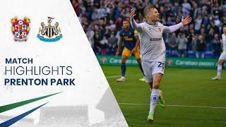 Match Highlights | Tranmere Rovers v Newcastle United - Carabao Cup