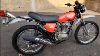 THE TIME MACHINE 1975 HONDA XL175 MOTOSPORT ENDURO