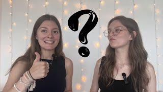 Je pose des QUESTIONS à ma soeur - podcast en français