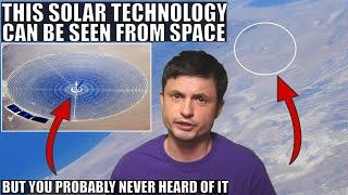 Mysterious Bright Spot Captured From Space Is an Incredible Solar Technology