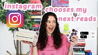 instagram followers choose my reads | spoiler free reading vlog