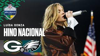 Hino nacional por Luisa Sonza | NFL SÃO PAULO GAME