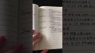 Girl finds weird notebook  #anime