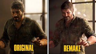 Sam & Henry's Death - Remake VS Remaster (The Last of Us)