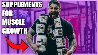 Supplements you should be taking for building muscle Ft Anthony Diehl