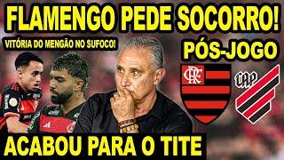 ACABOU O TRABALHO DO TITE NO FLAMENGO! GERSON FAZ GOL E SALVA O MENGÃO! PÓS JOGO FLA! BRASILEIRÃO E+