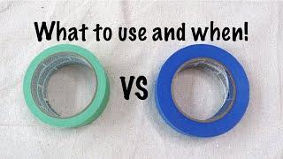 GREEN TAPE vs BLUE TAPE!