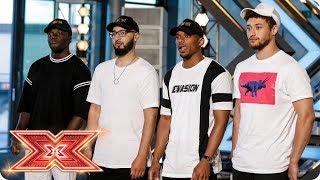 The Judges are feeling Rak-Su’s first Audition | Auditions Week 1 | The X Factor 2017