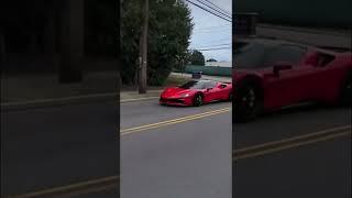 FERRARI SF90 CRAZY SOUND  #shorts #ferrari #sf90