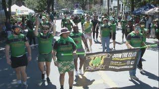 Savannah Shamrocks Rugby Club in 2025 St. Patrick's Day Parade