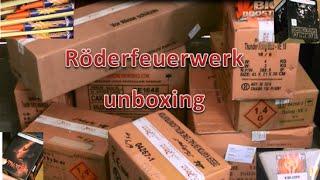 Silvester Röderfeuerwerk unboxing 2014/15 [Full-HD]