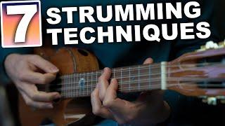 7 Great STRUMMING Techniques Every UKULELE Player Should Know