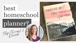 A Plan in Place Homeschool Planner Review // CUSTOMIZED Homeschool Planner