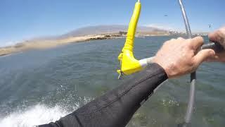 A style session with SW winds in El Medano, Tenerife.