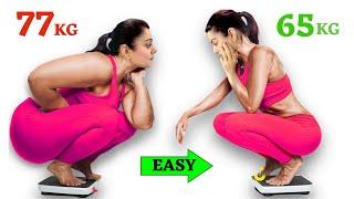 Lose 12 Kgs FAST with SIMPLE Weight Loss Exercises | Beginner Workout At Home To Lose Weight