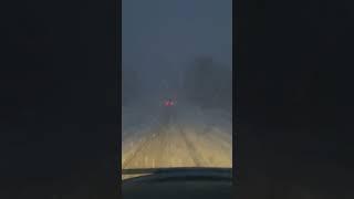 Northern Michigan snowstorm pulling the new 01XJ