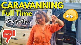 #21 DOWNSIDES of Living in a Touring Caravan Full Time with a Dog